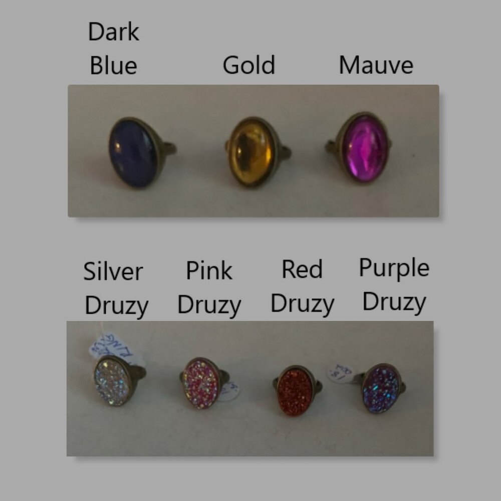 NEW Brass rings size 7